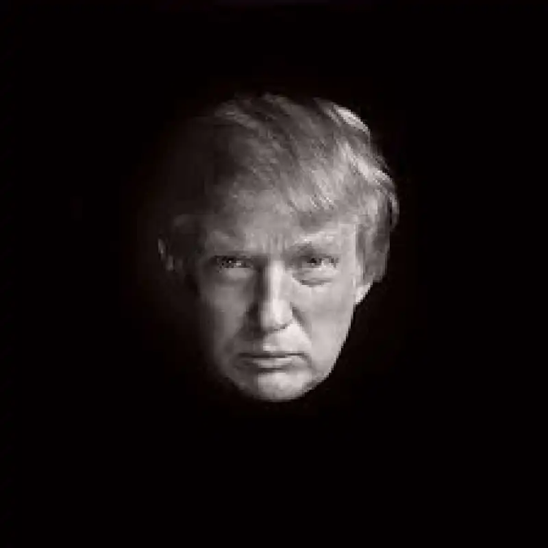 donald trump by richard avedon