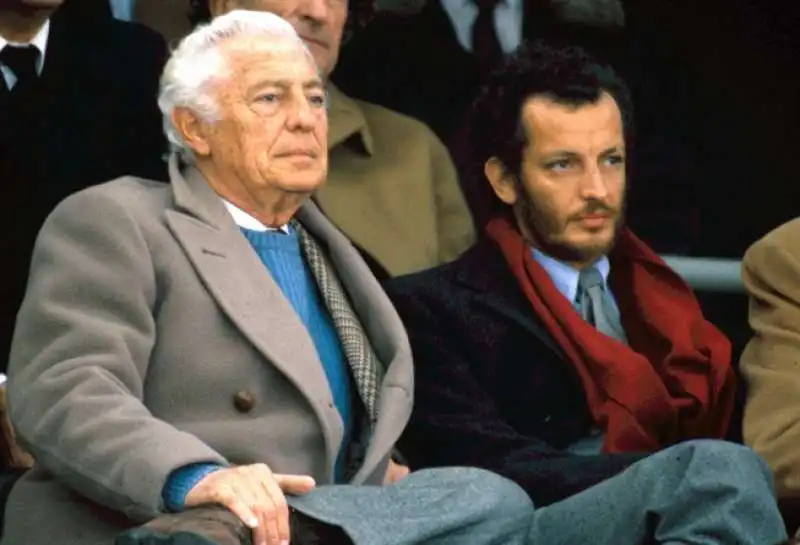 Gianni Agnelli con Edoardo 