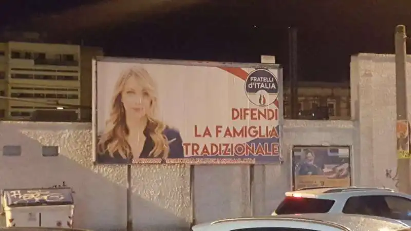 giorgia meloni e la famiglia tradizionale