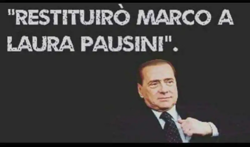 IL MEME SULLE PROMESSE ELETTORALI DI BERLUSCONI