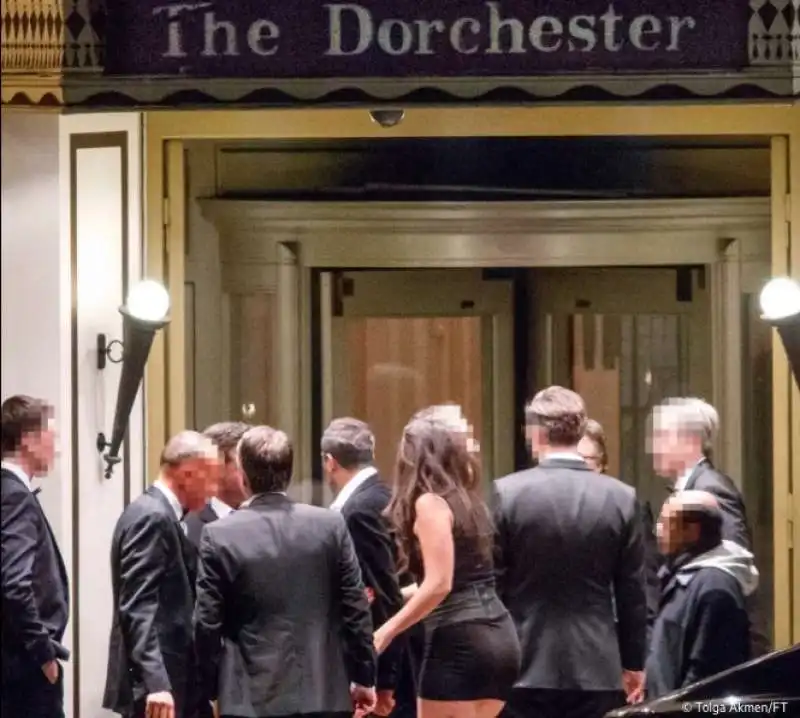 la festa del presidents club al dorchester