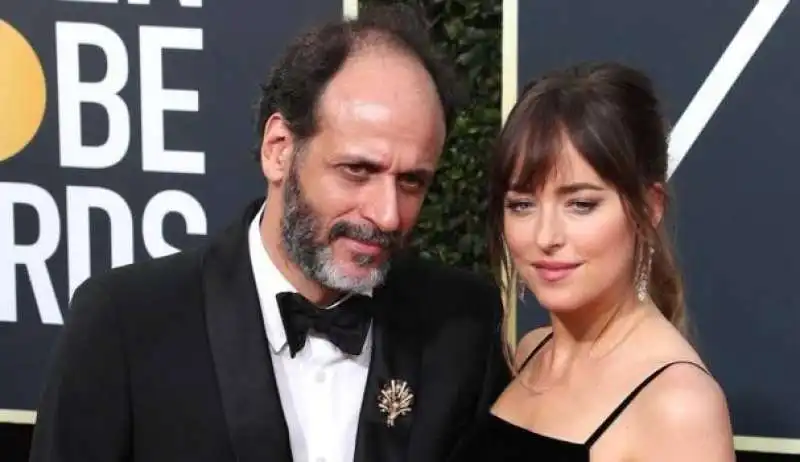 LUCA GUADAGNINO E DAKOTA JOHNSON