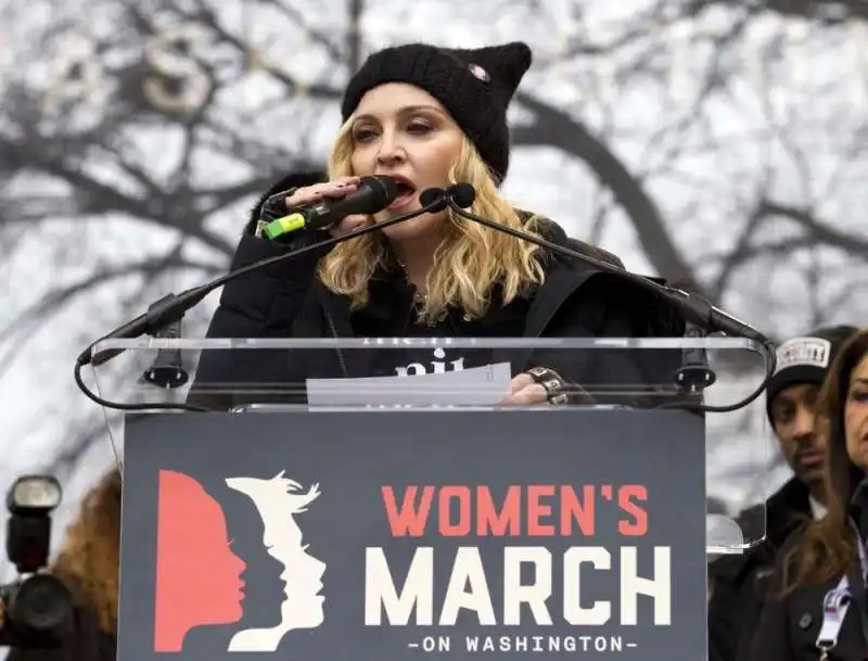 MADONNA ALLA WOMENS MARCH