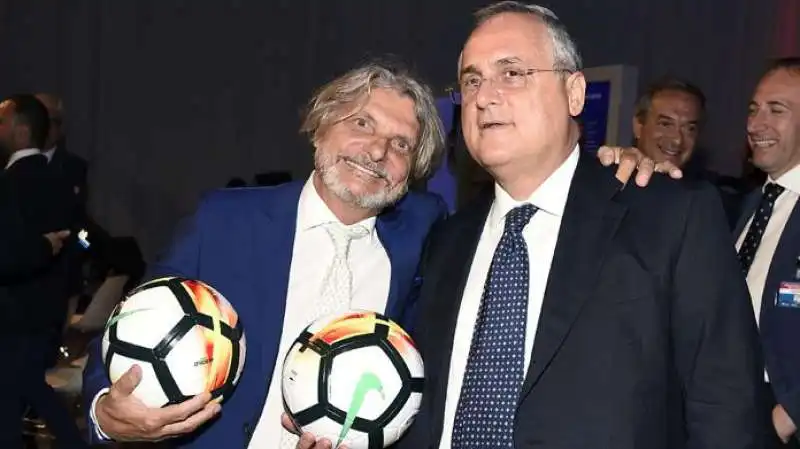 massimo ferrero claudio lotito