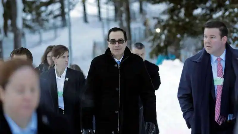 Mnuchin a Davos