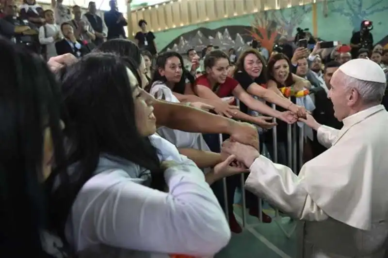 PAPA BERGOGLIO IN CILE  