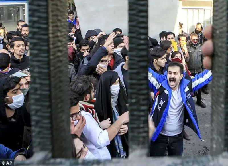 proteste a tehran 2