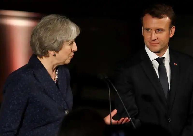 theresa may e macron 6