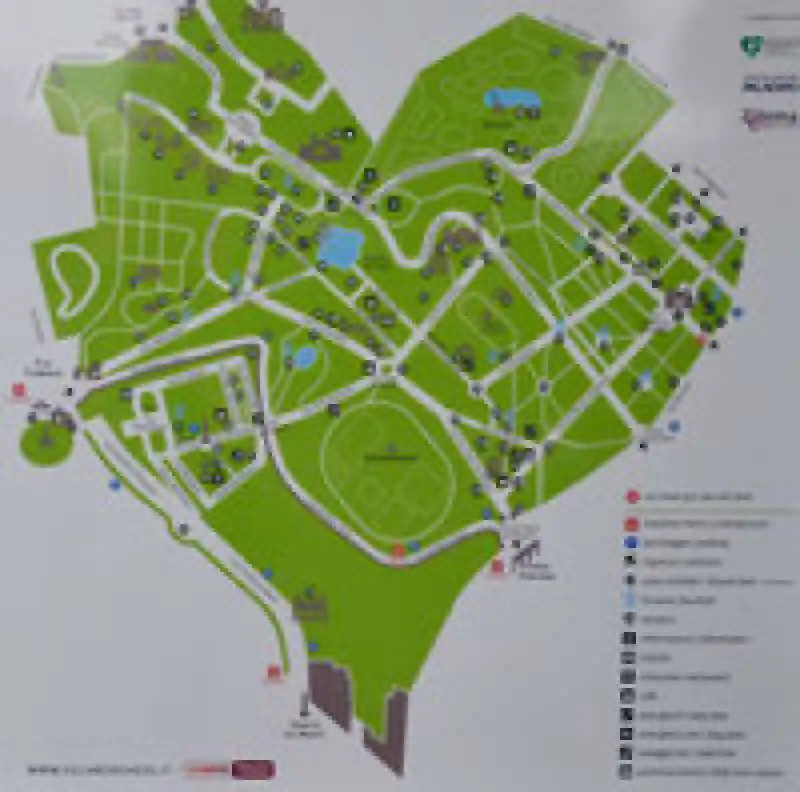 villa borghese mappa