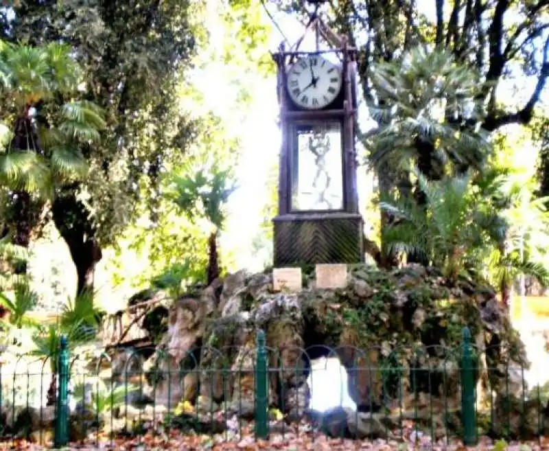 villa borghese orologio d acqua