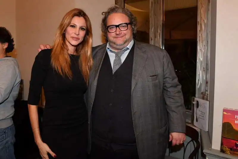 adriana volpe con l editore giuseppe pierro