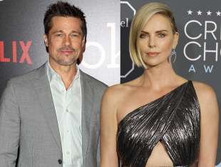 Charlize Theron Brad Pitt