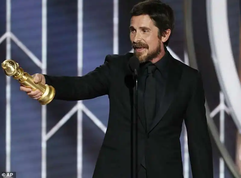 christian bale golden globe 1