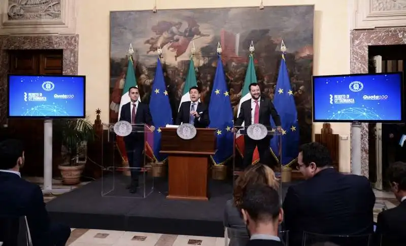 conferenza stampa su reddito di cittadinanza e quota 100 17