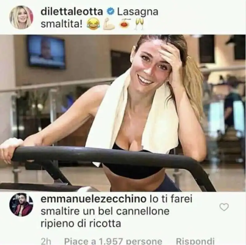 DILETTA LEOTTA FITNESS