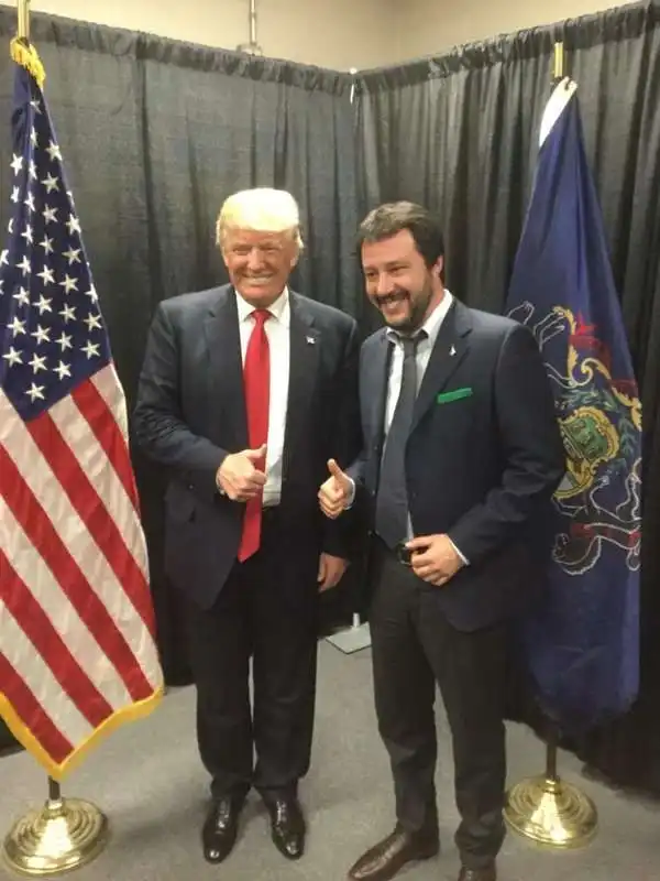 donald trump matteo salvini