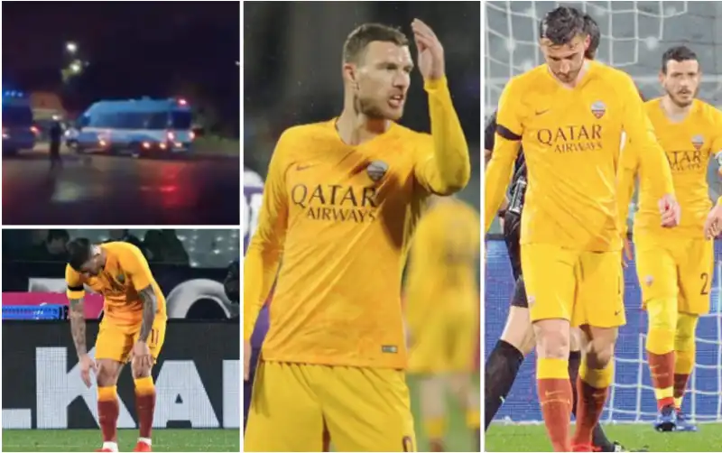 DZEKO ROMA CONTESTAZIONE