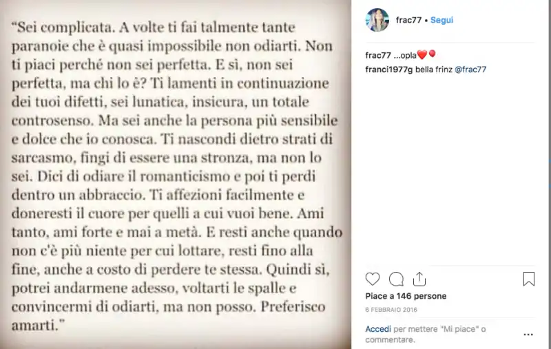 FRANCESCA COSTA MAMMA ZANIOLO POST 6