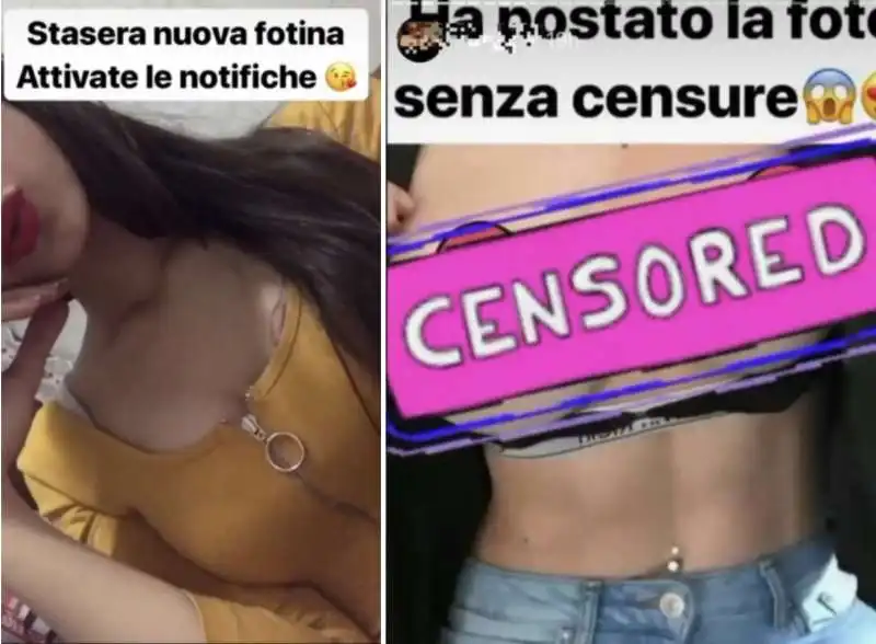 le foto hot delle minorenni su instagram 2