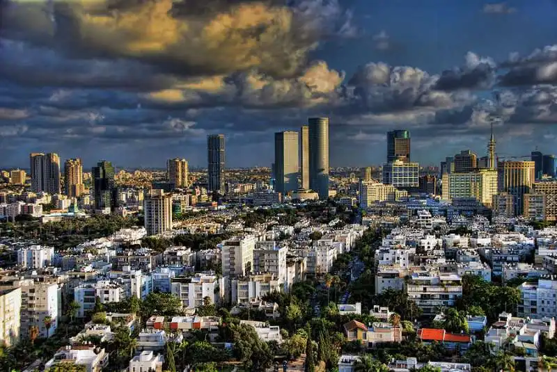 lo skyline di tel aviv