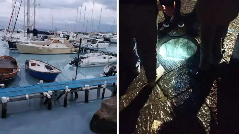 MARE BIANCO E INQUINATO A MERGELLINA 5