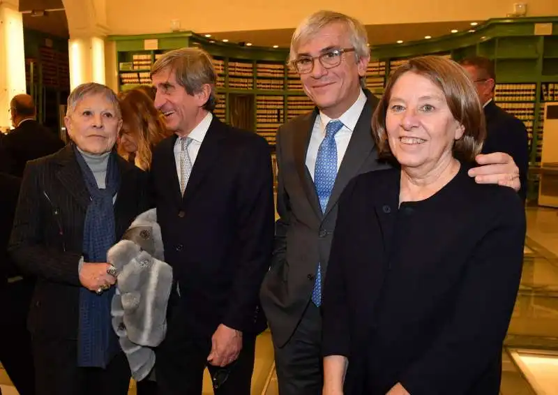 maria elena andreotti stefano andreotti marco ravaglioli con la moglie serena andreotti