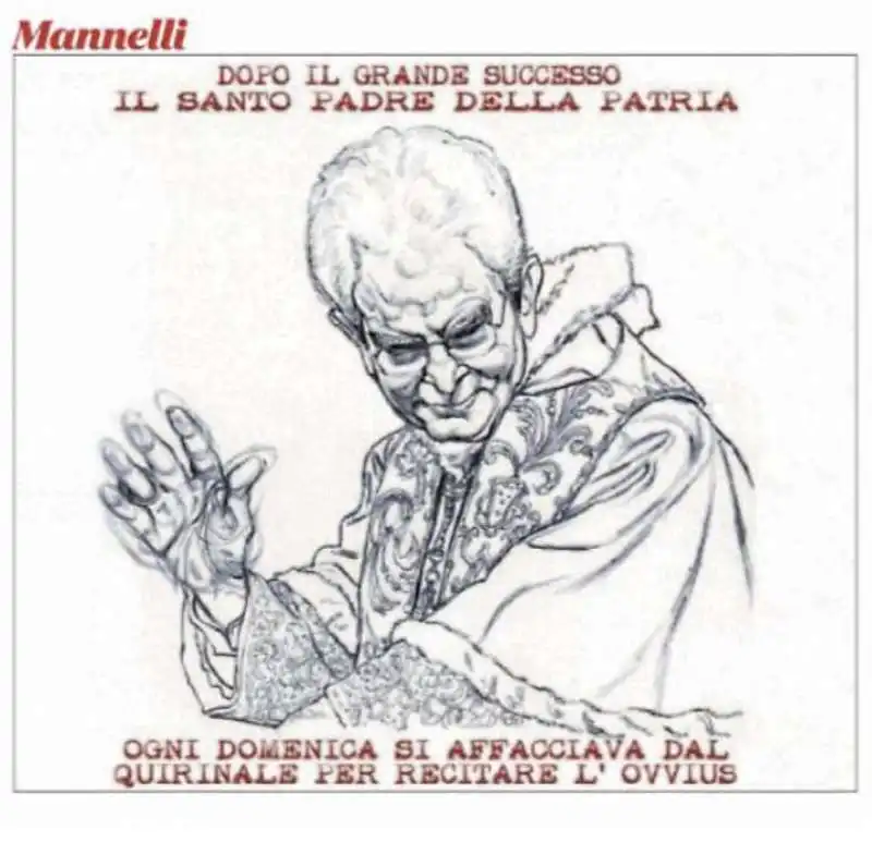 Mattarella by Mannelli