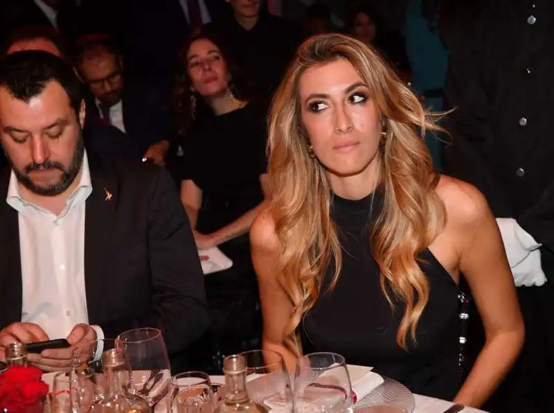 matteo salvini annalisa chirico