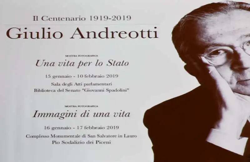 mostra fotografica per il centenario nascita di giulio andreotti (1)