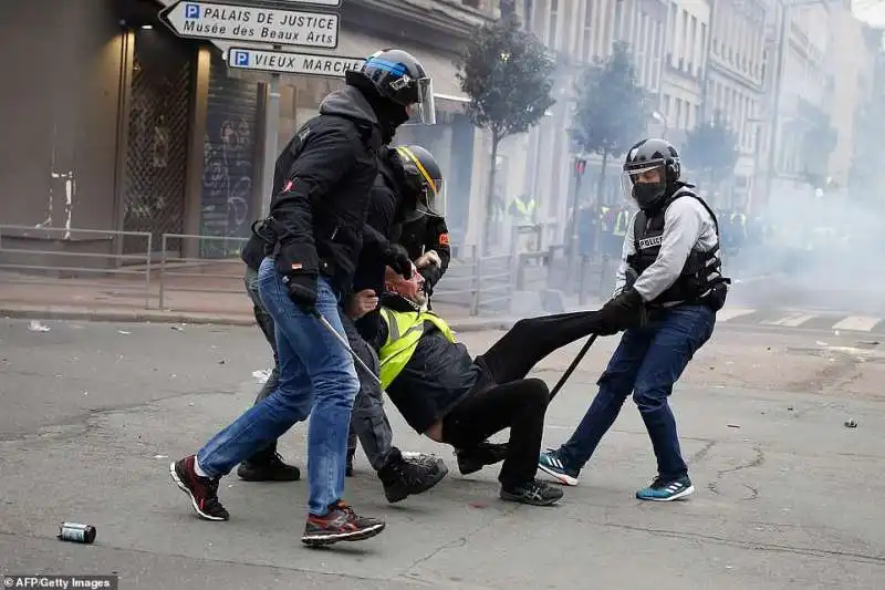 proteste dei gilet gialli