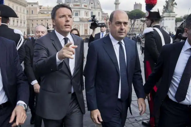 RENZI ZINGARETTI 