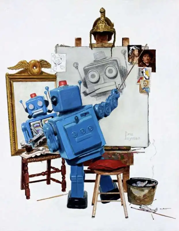 robot artista 9