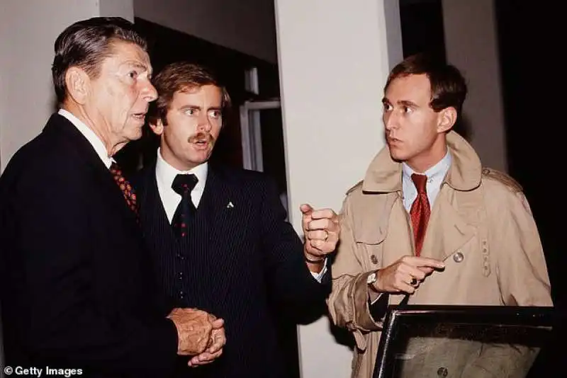 roger stone con ronald reagan