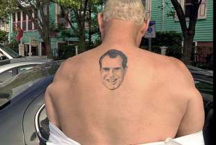 roger stone il tatuaggio di nixon