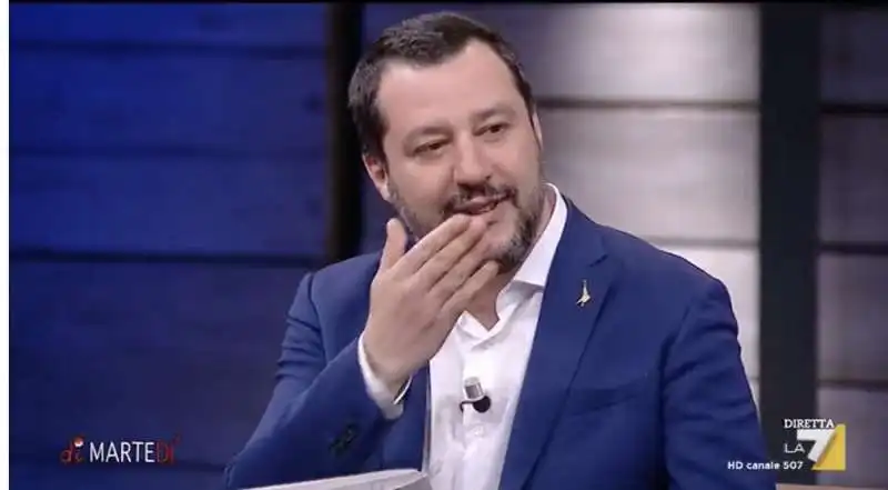 salvini a dimartedi' 14