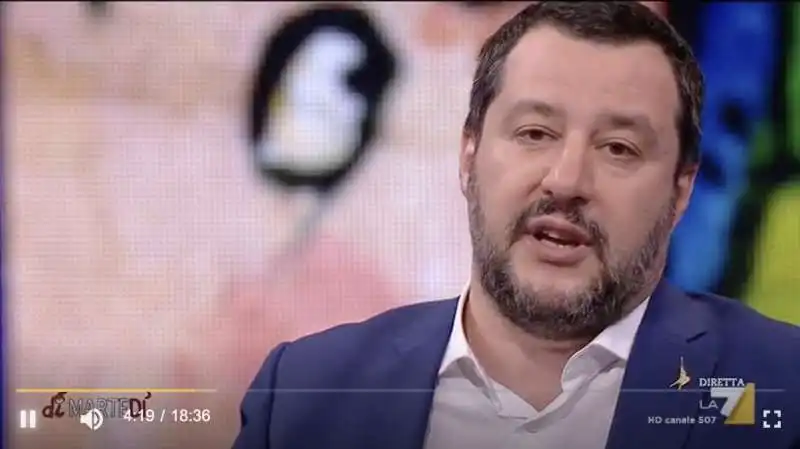 salvini a dimartedi' 16