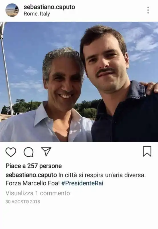 sebastiano caputo e marcello foa