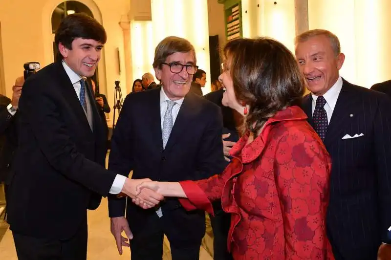 stefano andreotti presenta il figlio giulio alla presidente maria elisabetta alberti casellati (1)