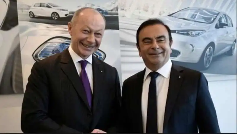 thierry bollore' carlos ghosn