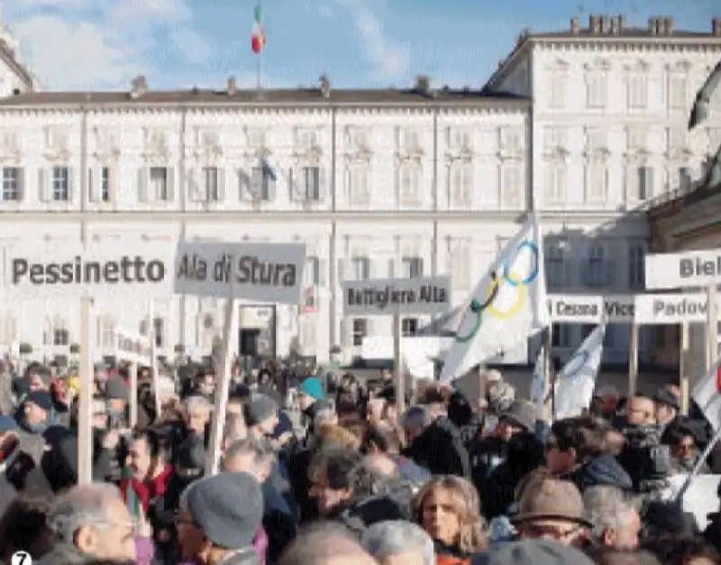 TORINO - MANIFESTAZIONE A FAVORE DELLA TAV