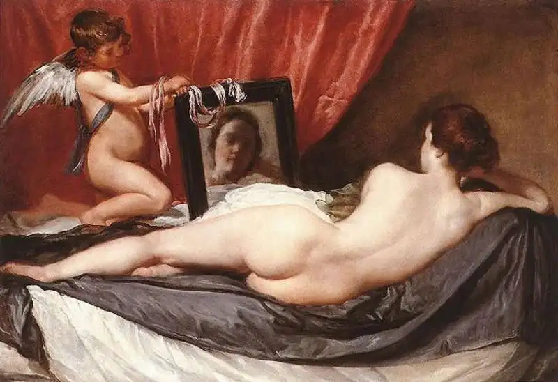 velazquez  Venere allo specchio, Londra National Gallery 