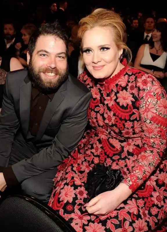 adele e l'ex marito