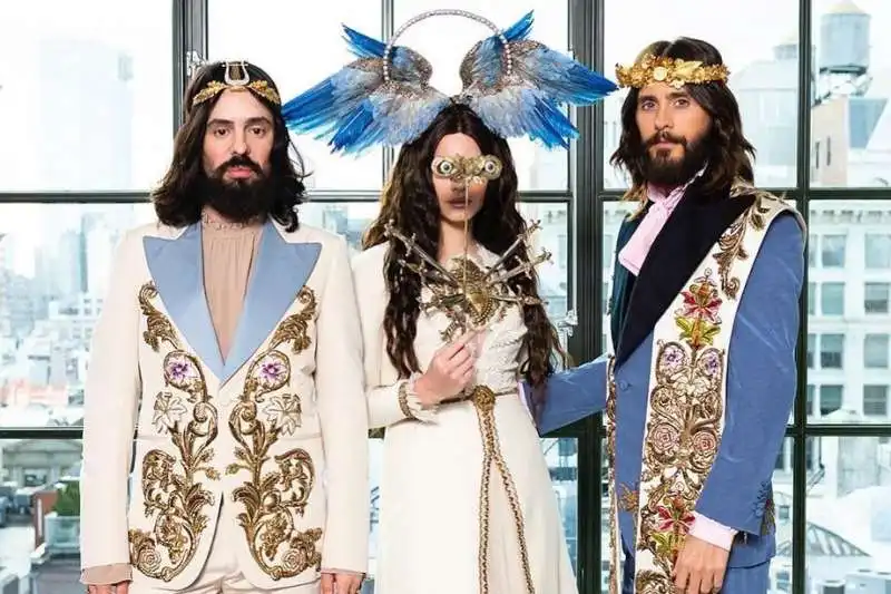 alessandro michele, lana del rey e jared leto