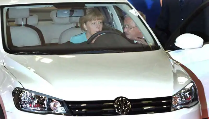 angela merkel volkswagen 1