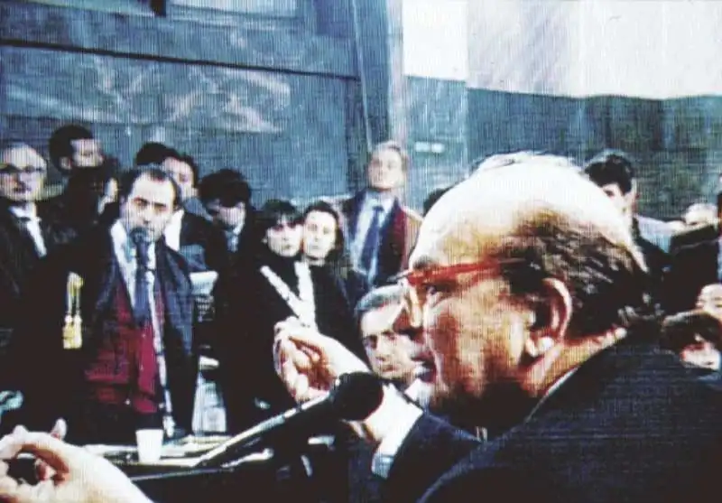 ANTONIO DI PIETRO E BETTINO CRAXI