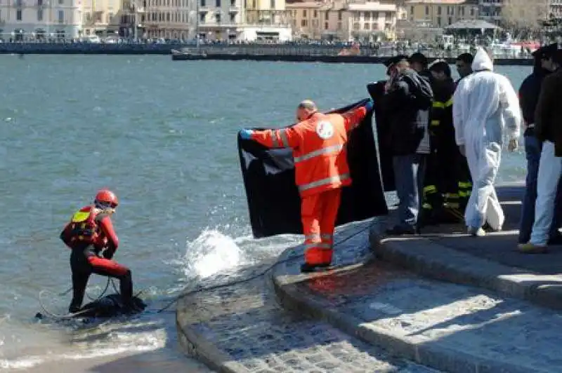 CADAVERE NEL LAGO D'ISEO