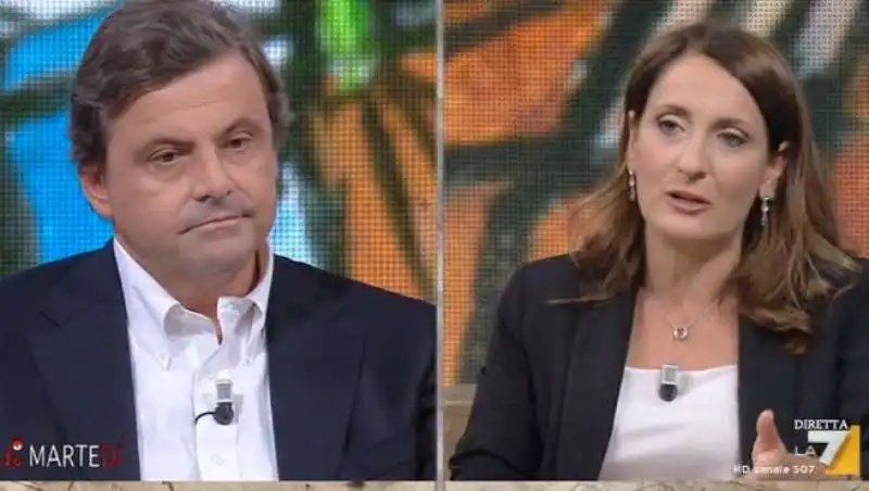 CARLO CALENDA E CARLA RUOCCO