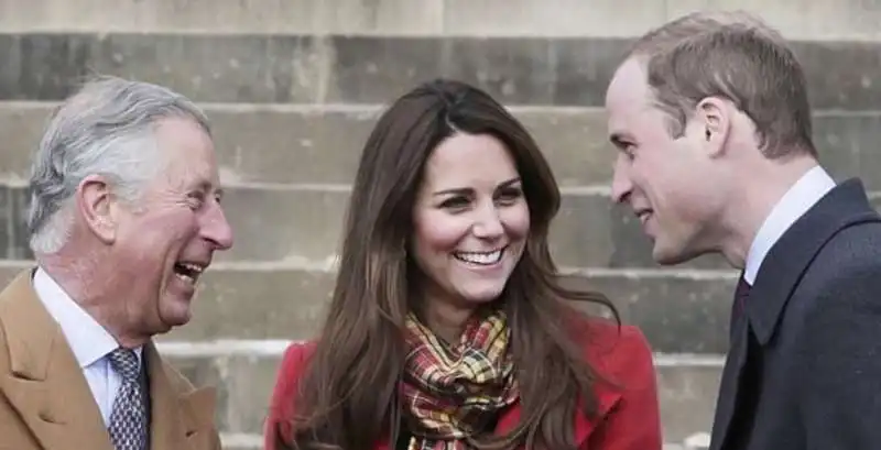 carlo, kate e william