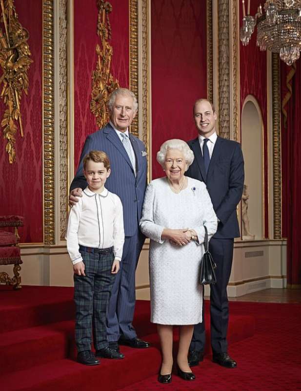 carlo, william, elisabetta e george