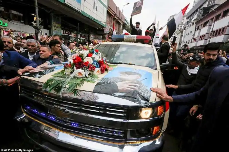 corteo funebre per qassem soleimani 4